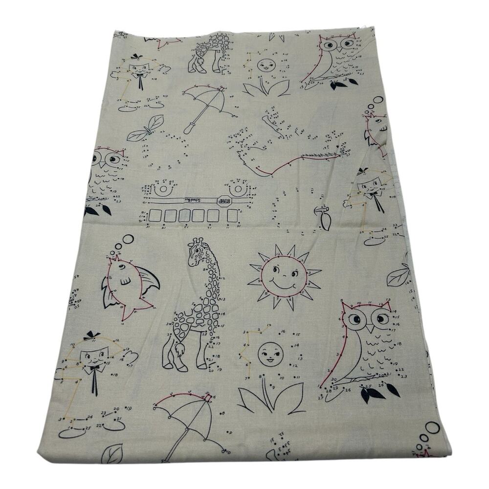 “School Days” By American Jane Patterns Cotton Fabric Dot-to-Dot Japan Moda